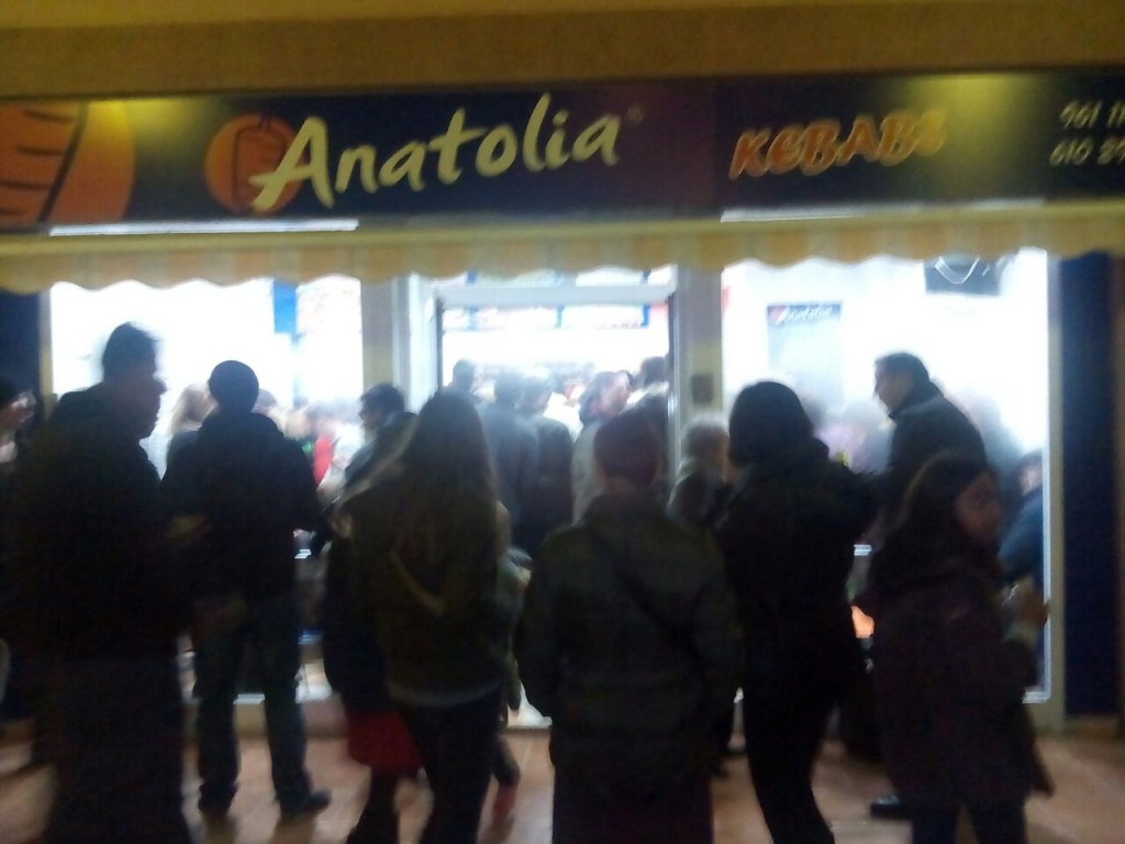 Restaurantes Anatolia - Inauguración franquicia La Canyada
